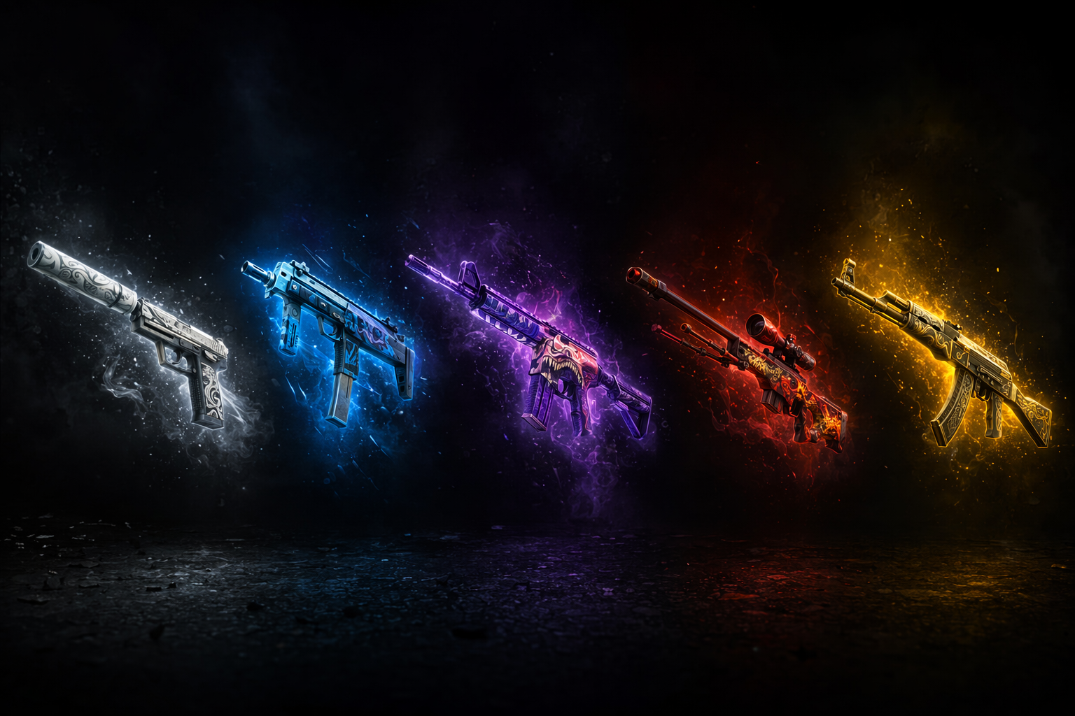 CS2 Skin Rarity Guide: Understanding Color Tiers from Consumer Grade to ...