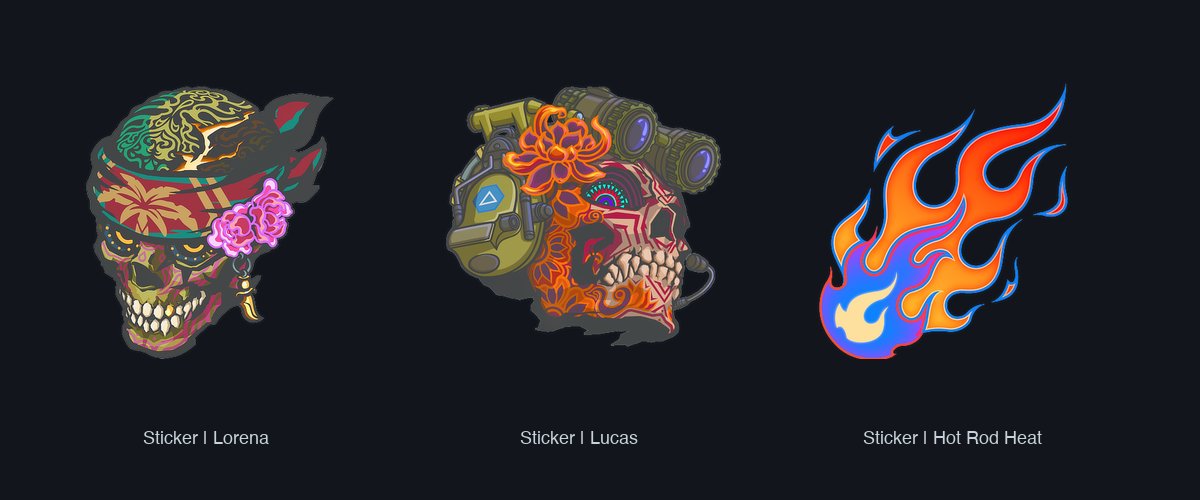 CS2 sticker styles comparison