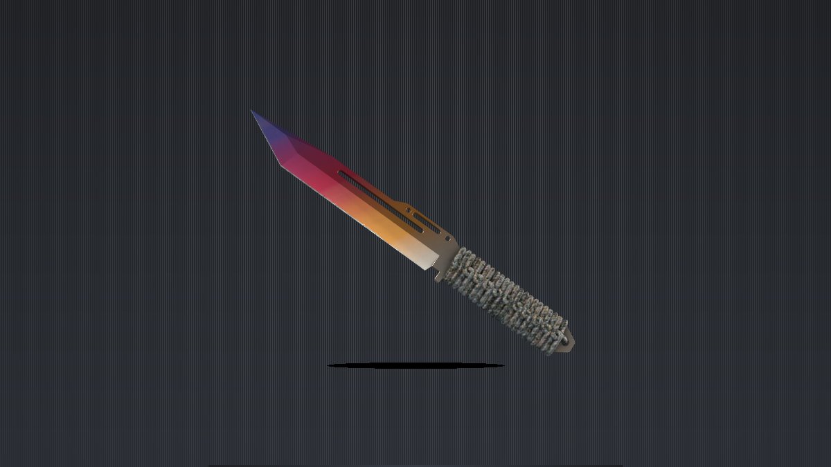 Paracord Knife Fade — high-value skins are exactly where price spreads matter most