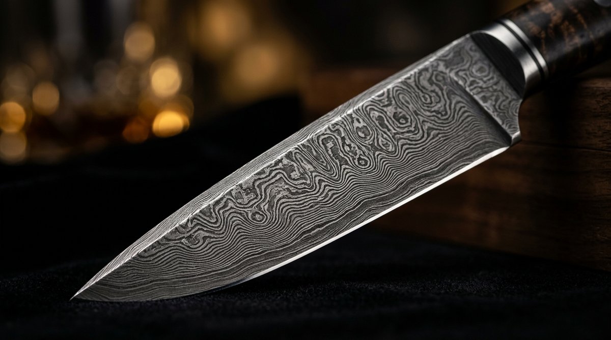 Close-up of a premium CS2 knife finish