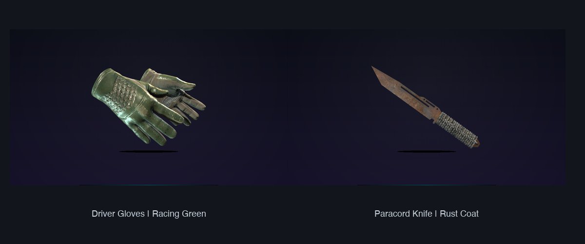 CS2 gloves versus knife comparison