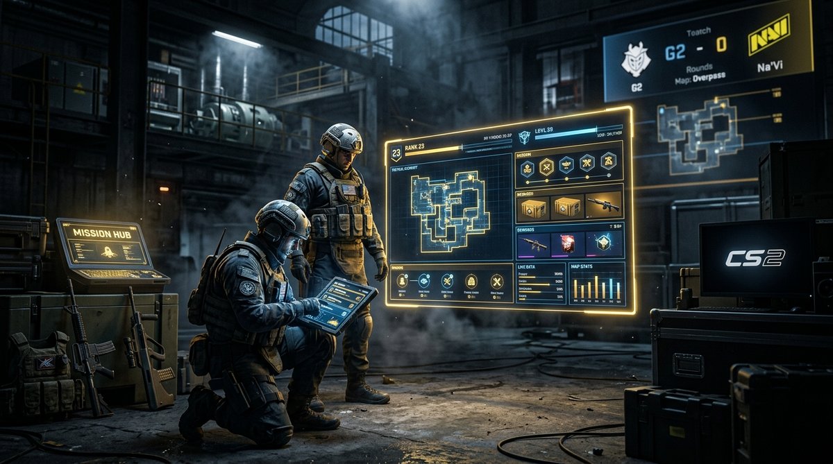 CS2 new mission system update
