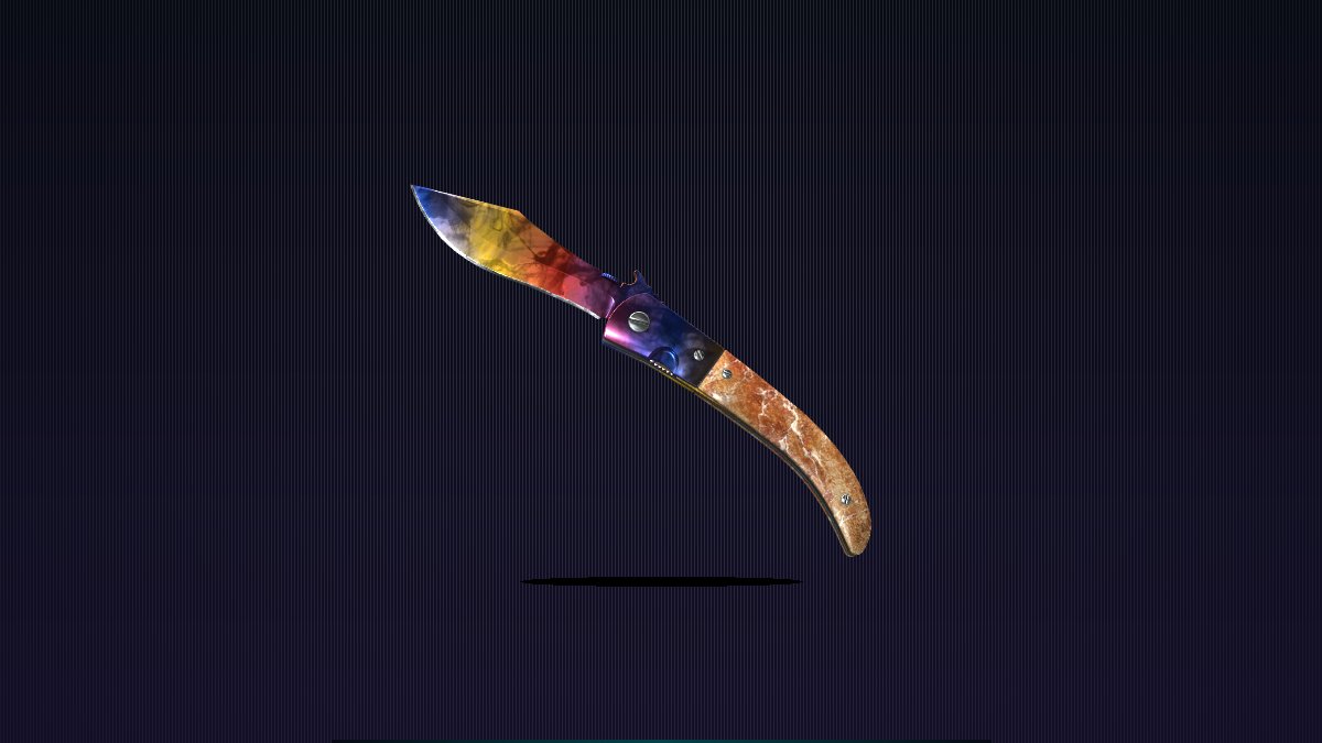 Navaja Knife Marble Fade