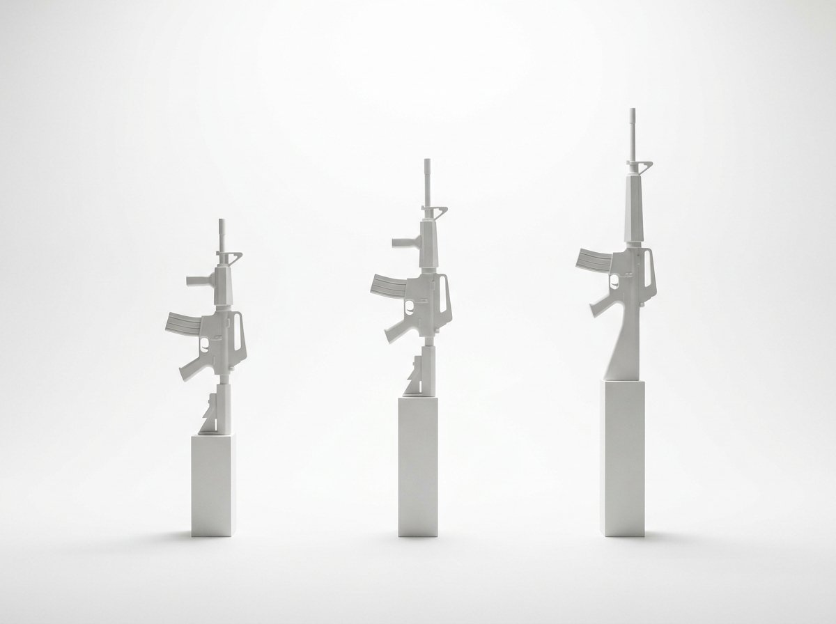 Illustrated comparison of CS2 rifle skin economies