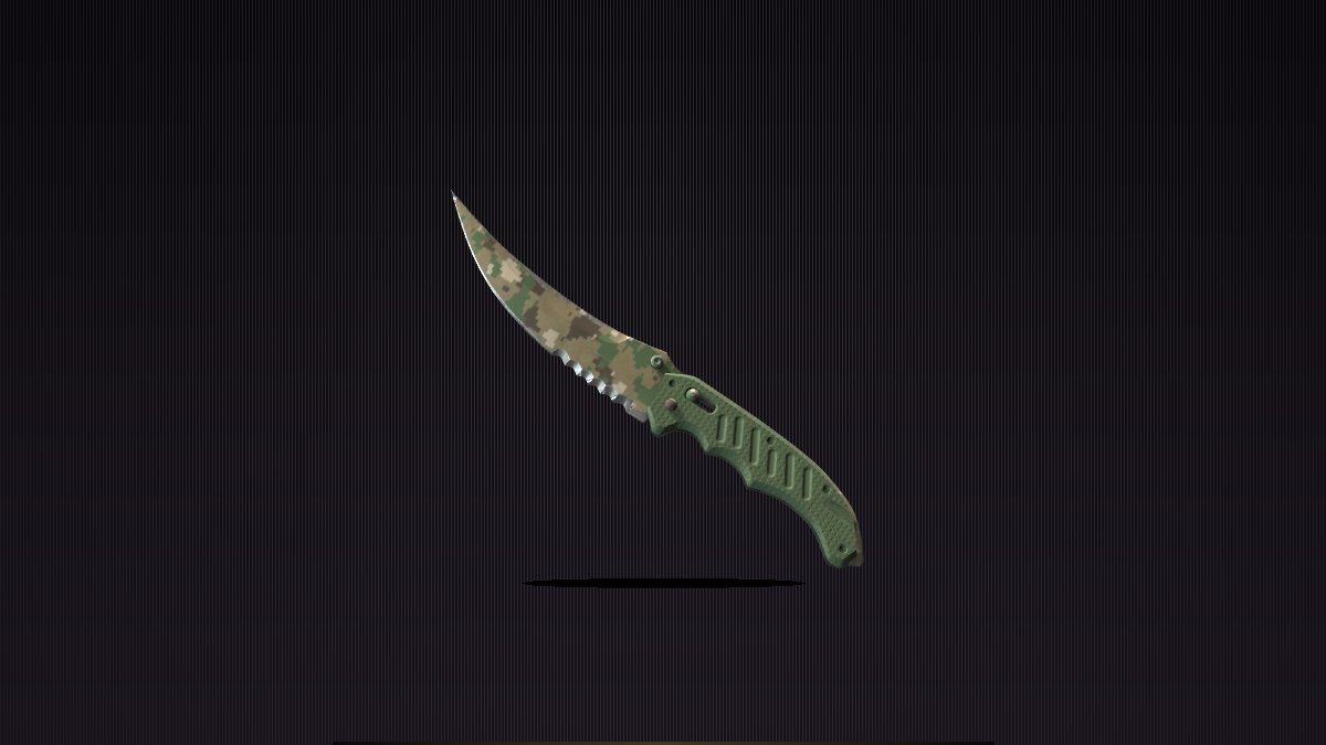 Flip Knife Forest DDPAT