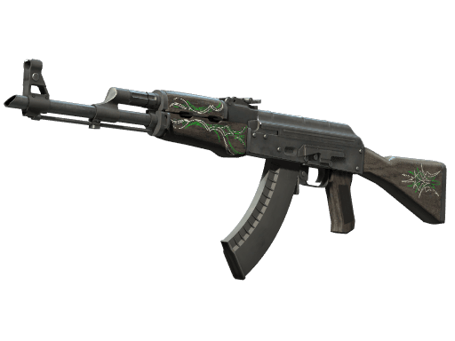 AK-47 | Emerald Pinstripe CS2 skin