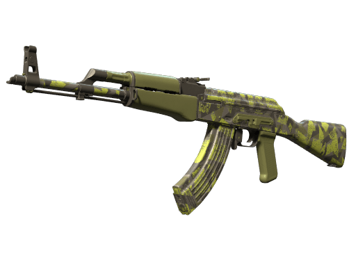 AK-47 | Olive Polycam CS2 skin
