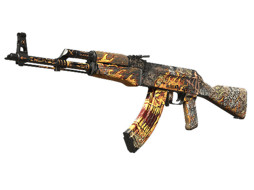 AK-47 | Searing Rage CS2 skin