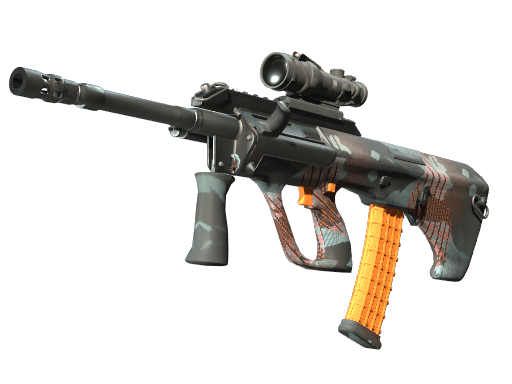 AUG | Amber Slipstream CS2 skin