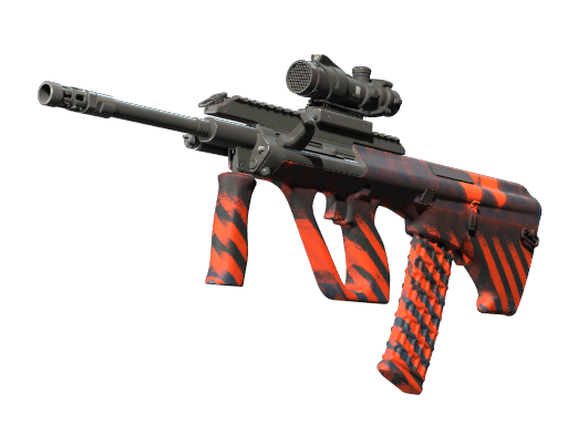AUG | Radiation Hazard CS2 skin