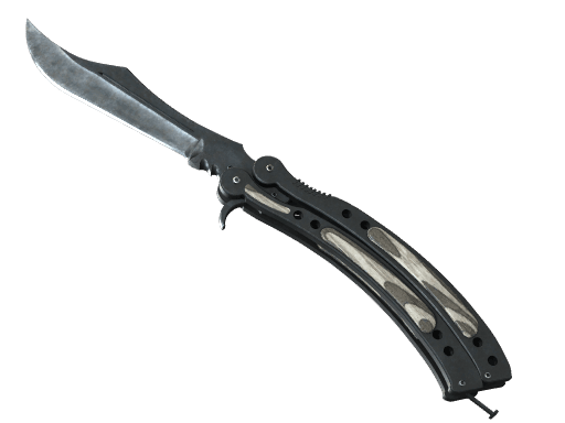★ Butterfly Knife | Black Laminate CS2 skin