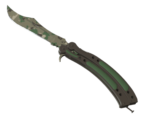★ Butterfly Knife | Forest DDPAT CS2 skin