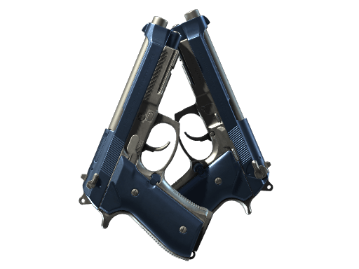 Dual Berettas | Anodized Navy CS2 skin