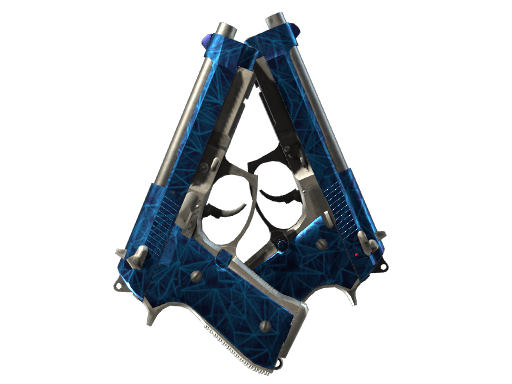 Dual Berettas | Cobalt Quartz CS2 skin
