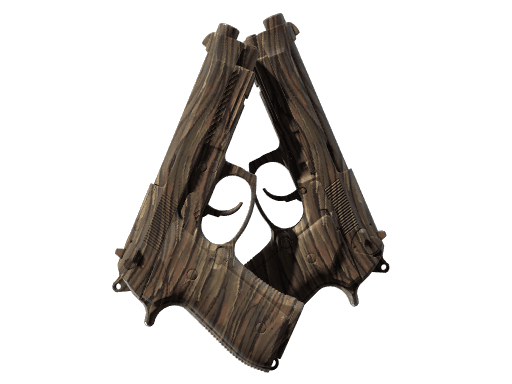 Dual Berettas | Drift Wood CS2 skin
