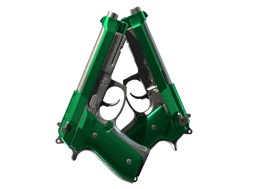 Dual Berettas | Emerald CS2 skin