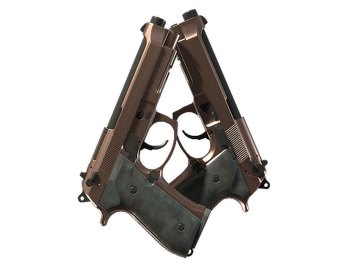 Dual Berettas | Rose Nacre CS2 skin