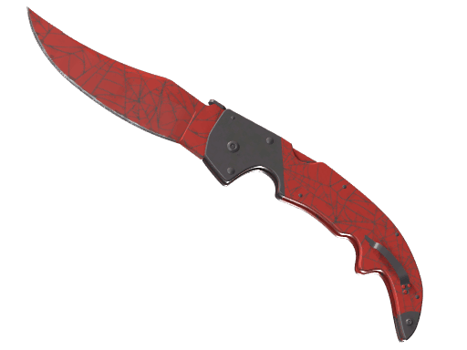 ★ Falchion Knife | Crimson Web CS2 skin