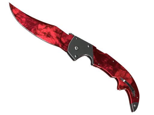 ★ Falchion Knife | Doppler Ruby CS2 skin