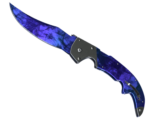 ★ Falchion Knife | Doppler Sapphire CS2 skin