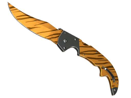 ★ Falchion Knife | Tiger Tooth CS2 skin