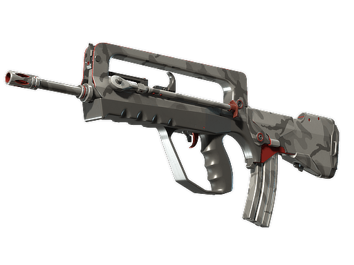 FAMAS | Grey Ghost CS2 skin