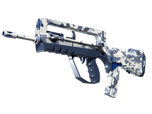 FAMAS | Yeti Camo CS2 skin
