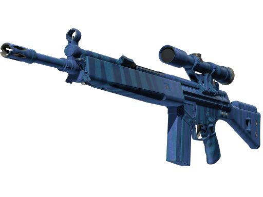 G3SG1 | Azure Zebra CS2 skin