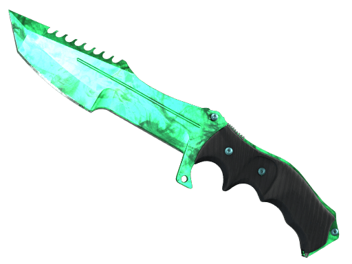 ★ Huntsman Knife | Gamma Doppler Emerald CS2 skin