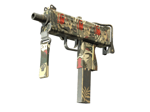 MAC-10 | Monkeyflage CS2 skin