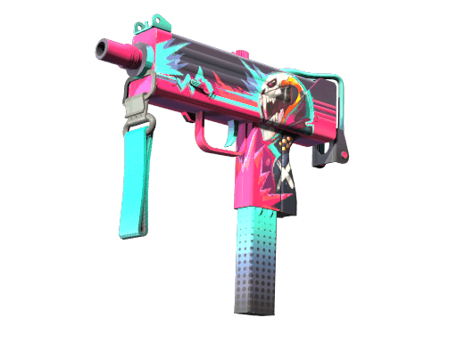 MAC-10 | Neon Rider CS2 skin