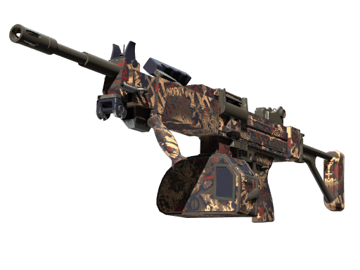Negev | Phoenix Stencil CS2 skin