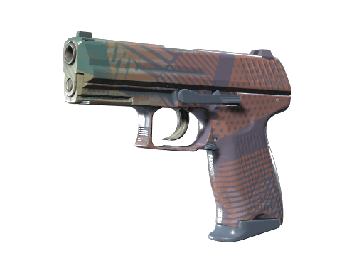 P2000 | Coral Halftone CS2 skin