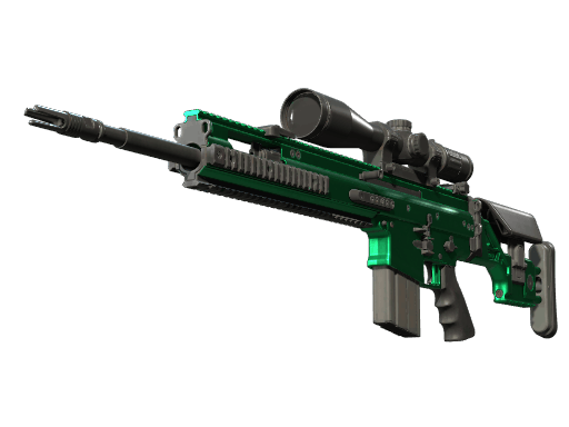 SCAR-20 | Emerald CS2 skin