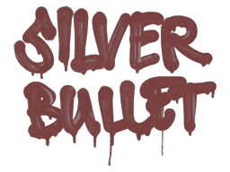 Sealed Graffiti | Silver Bullet