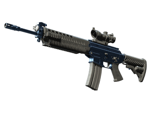 SG 553 | Anodized Navy CS2 skin