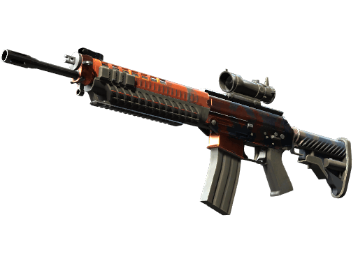 SG 553 | Danger Close CS2 skin