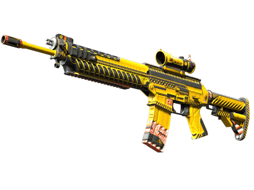 SG 553 | Hazard Pay CS2 skin