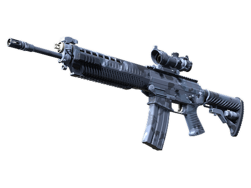 SG 553 | Night Camo CS2 skin