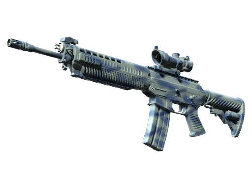 SG 553 | Wave Spray CS2 skin