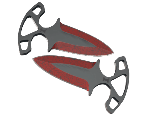 ★ Shadow Daggers | Crimson Web CS2 skin