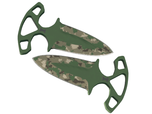 ★ Shadow Daggers | Forest DDPAT CS2 skin