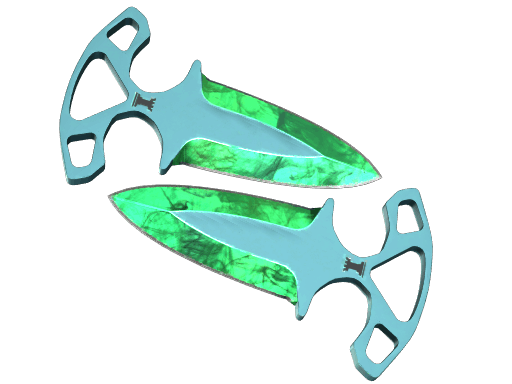 ★ Shadow Daggers | Gamma Doppler Emerald CS2 skin