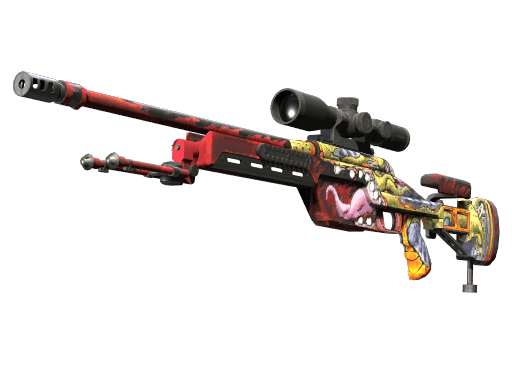 SSG 08 | Bloodshot CS2 skin
