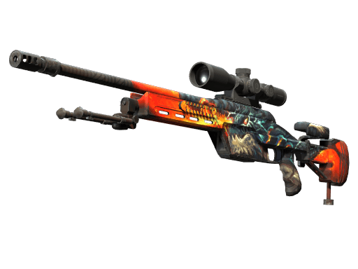 SSG 08 | Dragonfire CS2 skin