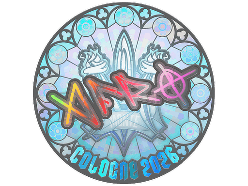 Sticker | afro (Holo) | Cologne 2026
