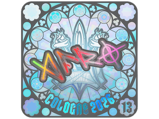 Sticker | afro (Holo, Ranked) | Cologne 2026