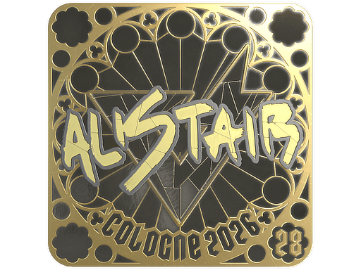 Sticker | aliStair (Gold, Ranked) | Cologne 2026