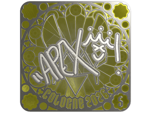 Sticker | apEX (Foil, Ranked) | Cologne 2026