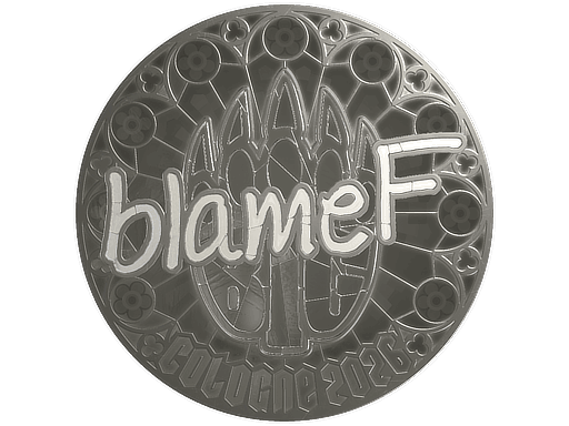 Sticker | blameF (Foil) | Cologne 2026